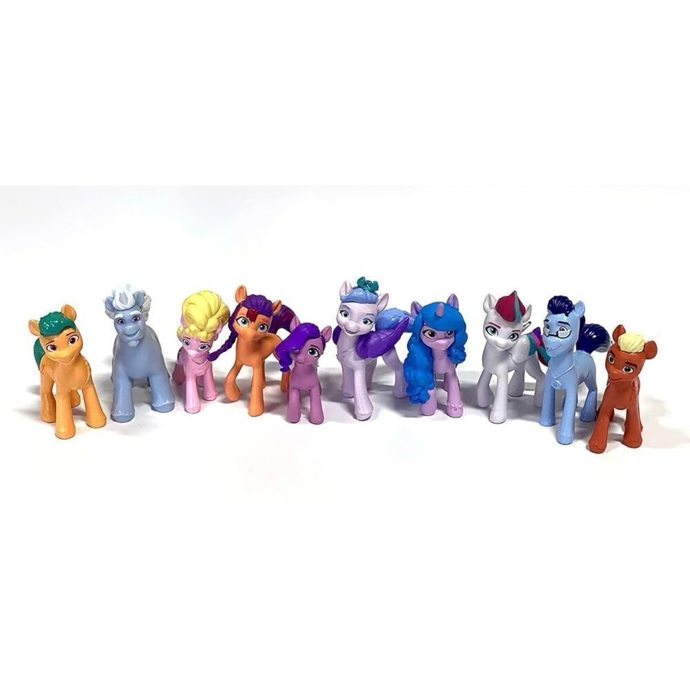 My Little Pony Play Set New Generation PVC 10 MLP Figures